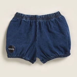 NWT nununu denim yoga shorts